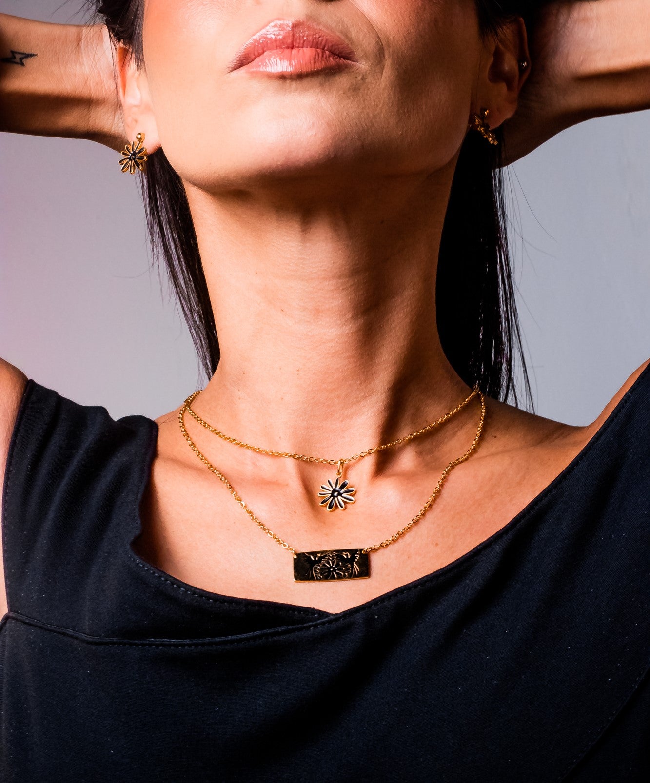 Black Deni Necklace