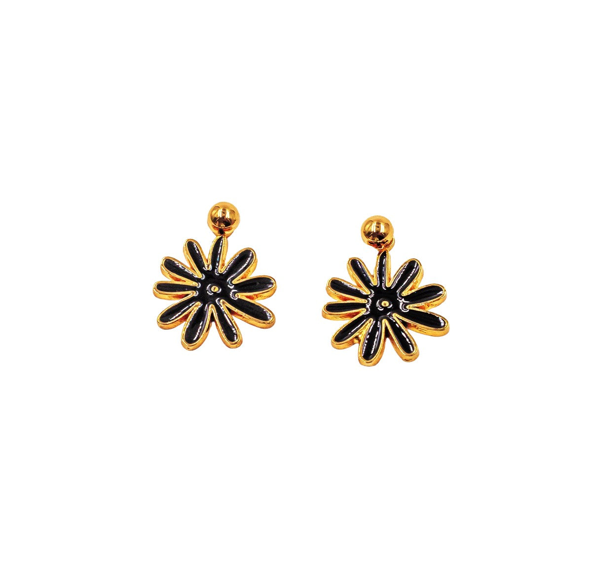 Aretes Deni Negros
