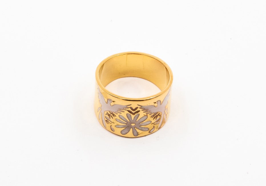 Anillo kukul blanco