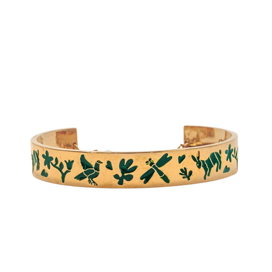 Brazalete Maka verde